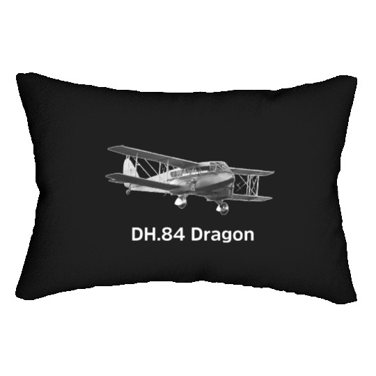 De Havilland Dragon Aircraft Lumbar Pillows