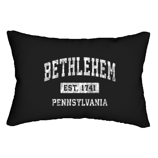 Bethlehem Pennsylvania Pa Established Sports Lumbar Pillows