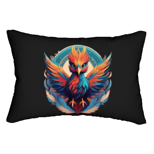 majestic phoenix cute outfits Lumbar Pillows