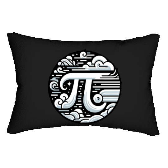Funny Pi Day 2024 3,14 Pi Number Symbol Math Lumbar Pillows