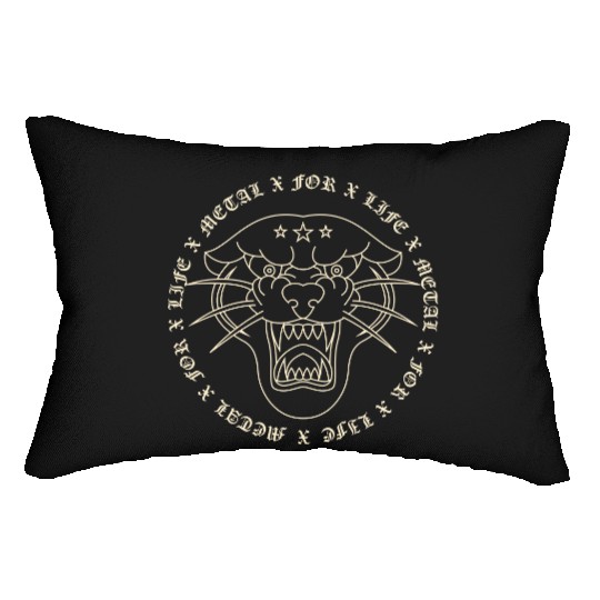 Metal for Life Lumbar Pillows