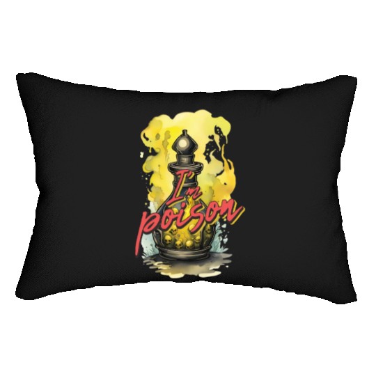 I'm poison Lumbar Pillows