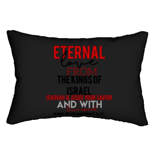 CHOSENHEART ETERNAL LOVE From Israel Lumbar Pillows