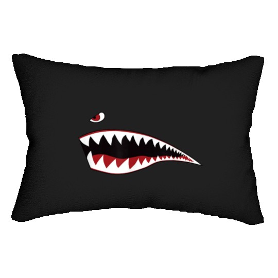 p-51 mustangs p-40 warhawks Lumbar Pillows