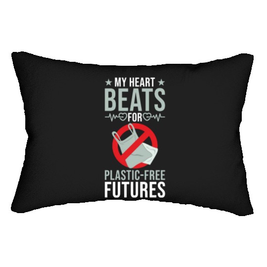 Environmental Activist Green Environment Plastic Lumbar Pillows