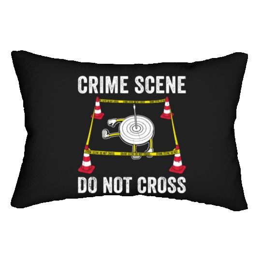 Funny Archery Archer Bow crime scene Lumbar Pillows