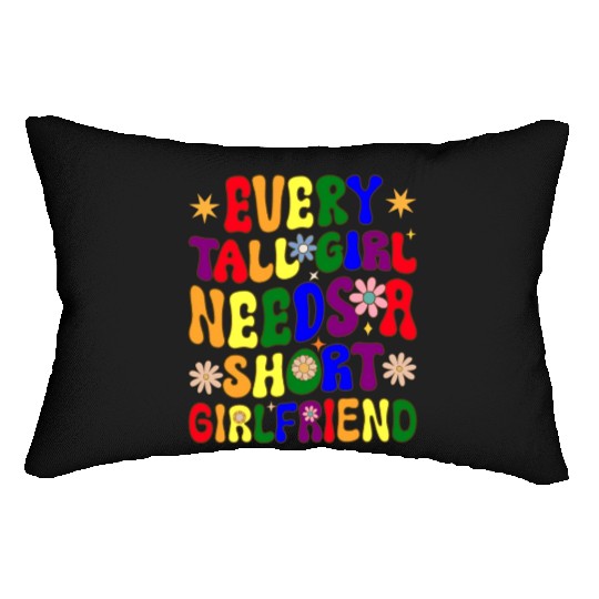 Lesbian Girls LGBTQ Lumbar Pillows
