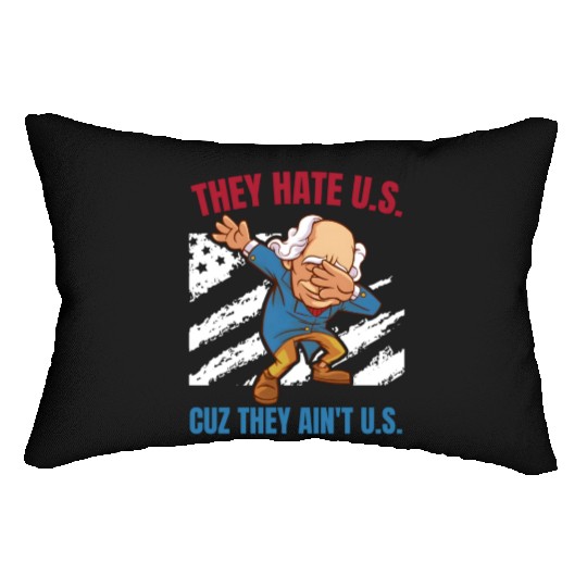 They E Us Cuz They Ain'T Us 4Th Of July Lumbar Pillows