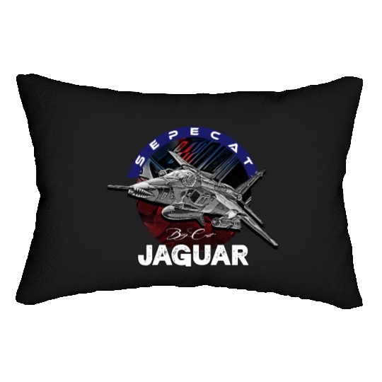 Sepecat Jaguar British-French Fighterjet Military Lumbar Pillows