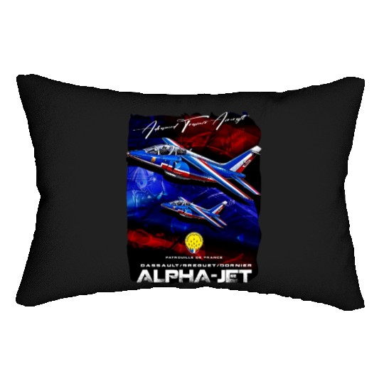 Alpha Jet Belgium Air Force Advanced Trainer Aircr Lumbar Pillows