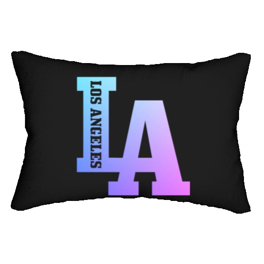 Los Angeles California LA Gift Lumbar Pillows