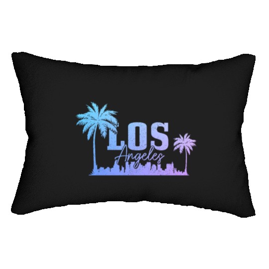 Los Angeles California LA Gift Lumbar Pillows