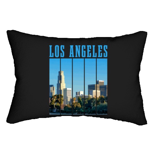 Los Angeles California LA Gift Lumbar Pillows