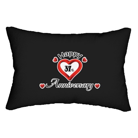 anniversary 37th Lumbar Pillows
