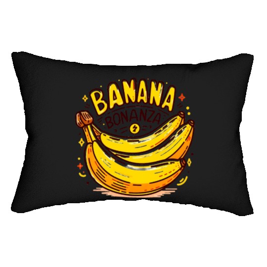 Banana: Banana Bonanza Lumbar Pillows