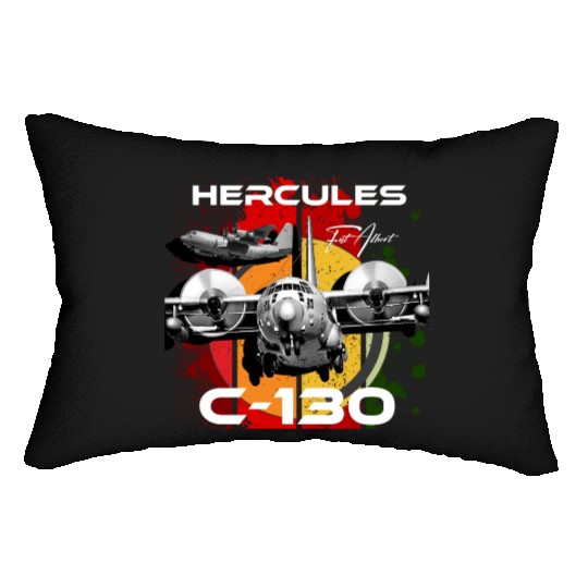 C-130 Hercules Military Aircraft Lumbar Pillows
