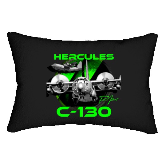 C-130 Hercules Military Aircraft Lumbar Pillows