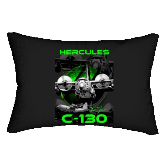 C-130 Hercules Military Aircraft Lumbar Pillows