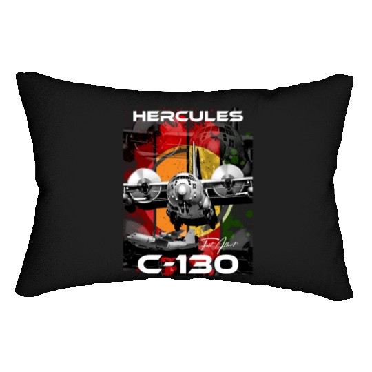 C-130 Hercules Military Aircraft Lumbar Pillows