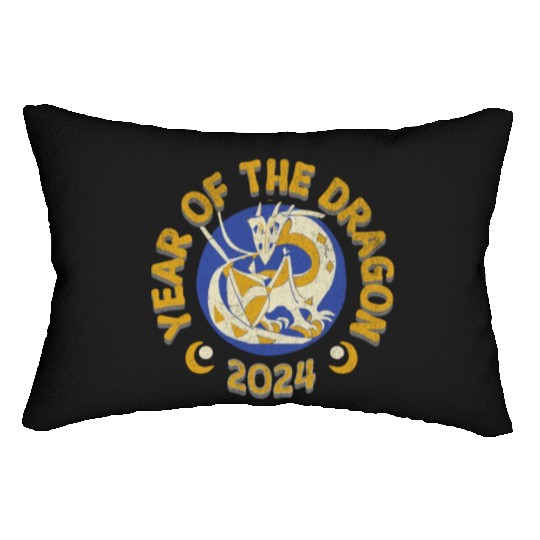 2024: Year of the Dragon Lumbar Pillows