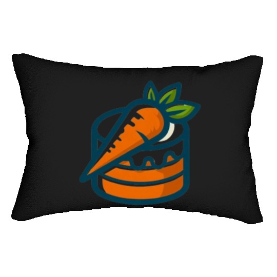 Carrot Cake Lumbar Pillows