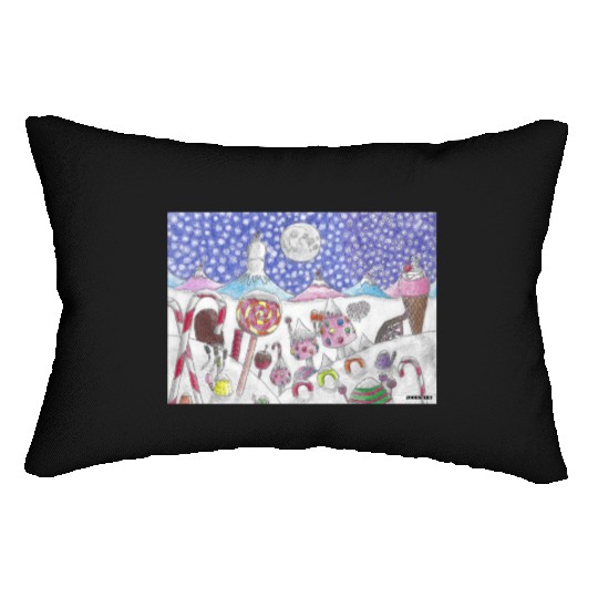 The Nutcracker Christmas Candy Land Lumbar Pillows