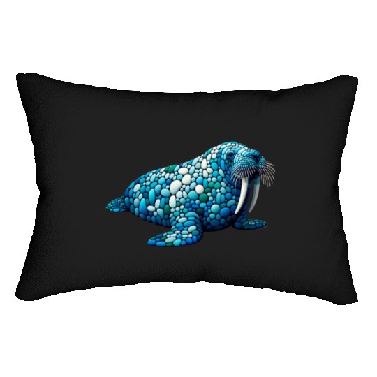 Serene Seas Walrus Lumbar Pillows