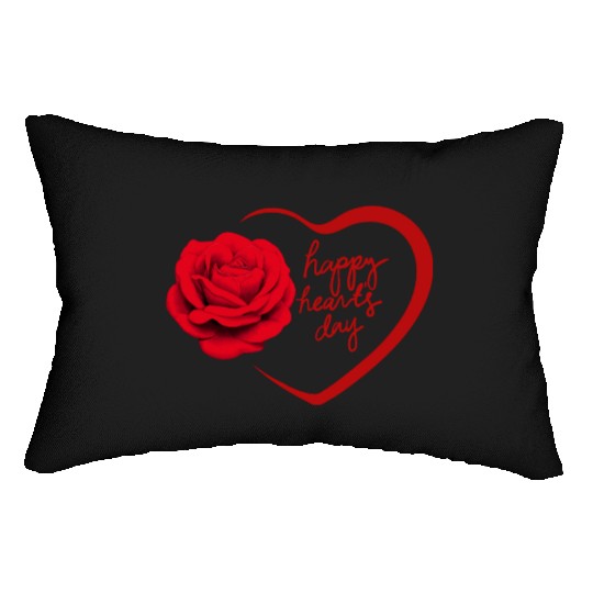 spread love with valentine Lumbar Pillows