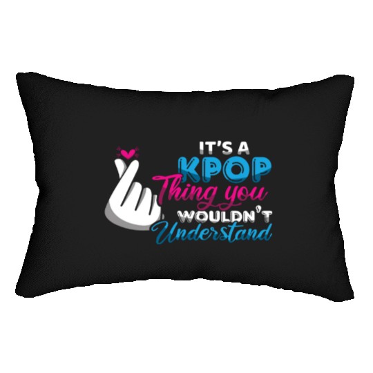 K-Pop Thing Understand Korean Music K-Pop Lumbar Pillows
