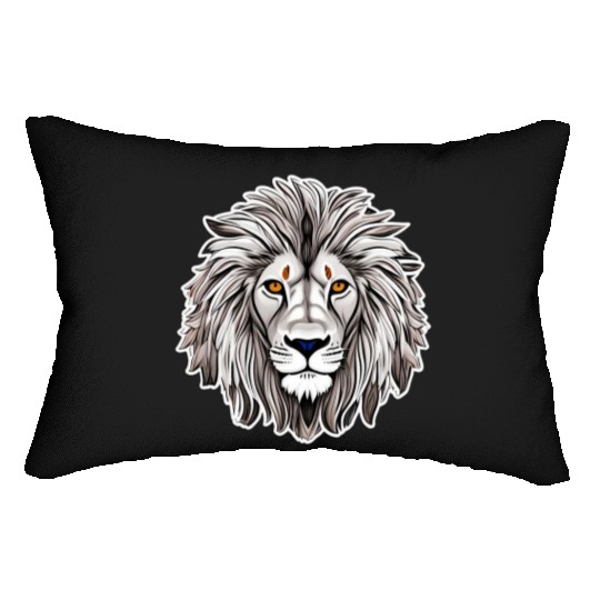 Lion Forest Lumbar Pillows