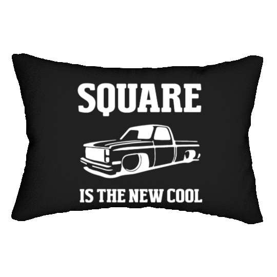 Square is The New Cool Square Body Lumbar Pillows