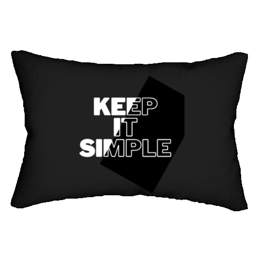 Simply Elegant: Keep It Simple Design Lumbar Pillows