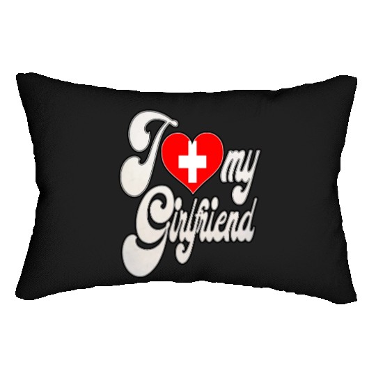 SwitzerlandI Love My Switzerland Girlfriend Lumbar Pillows