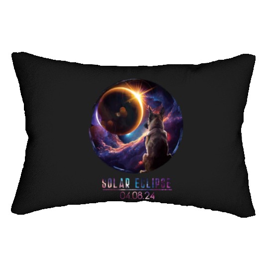 Total Solar Eclipse 4.8.24 Path Of Totality Kids Lumbar Pillows