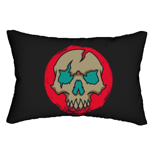 Animal crossing skull Lumbar Pillows