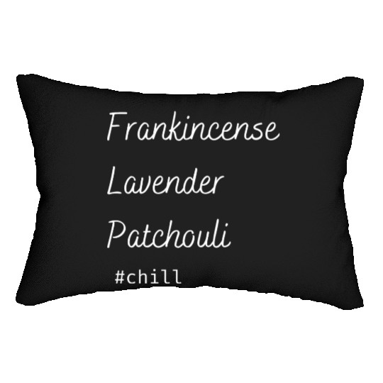 Aromatherapy Frankincense Lavender Patchouli Chill Lumbar Pillows