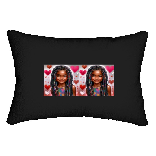 Sip with Love: Melanin Magic Lumbar Pillows