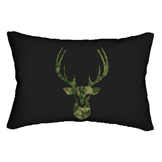 Deer Hunter Tree camouflage Lumbar Pillows