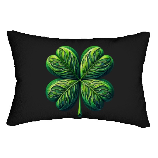 Four Leaf Clover Lumbar Pillows