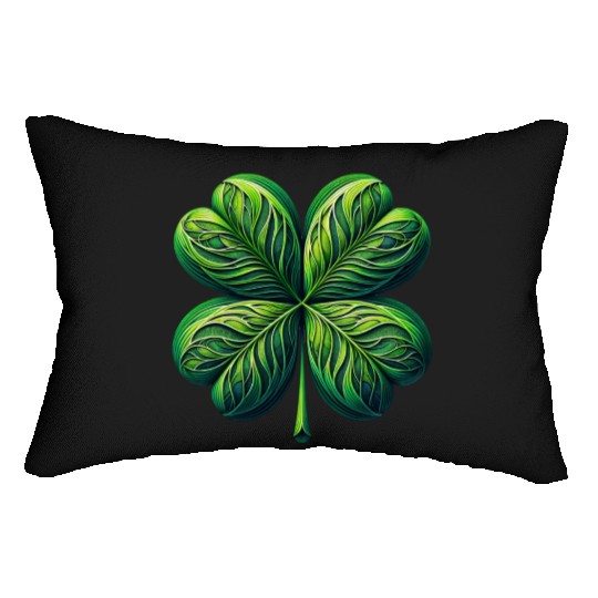 Four Leaf Clover Lumbar Pillows