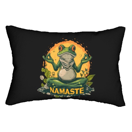 Yoga Frog Relaxation Chilling Meditation Lumbar Pillows