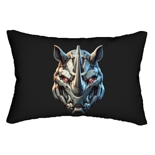 Rhinoceros mech Lumbar Pillows