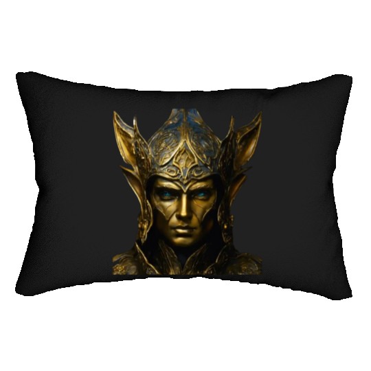 Portrait of an Ancient Monarch Lumbar Pillows
