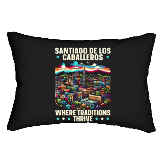 santSantiago De Los Caballeros Dominican Republic Lumbar Pillows