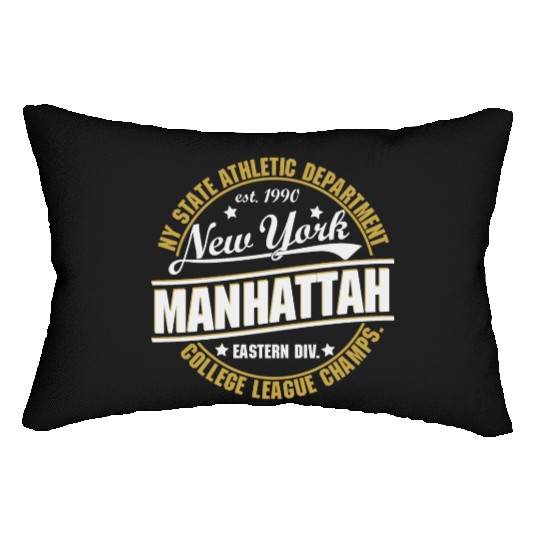 NY State Athletic Department Lumbar Pillows