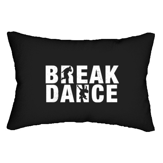 break dance Lumbar Pillows