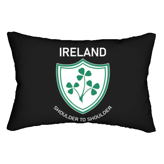 Ireland Rugby Crest Irish Shoulder to Shoulder Lumbar Pillows
