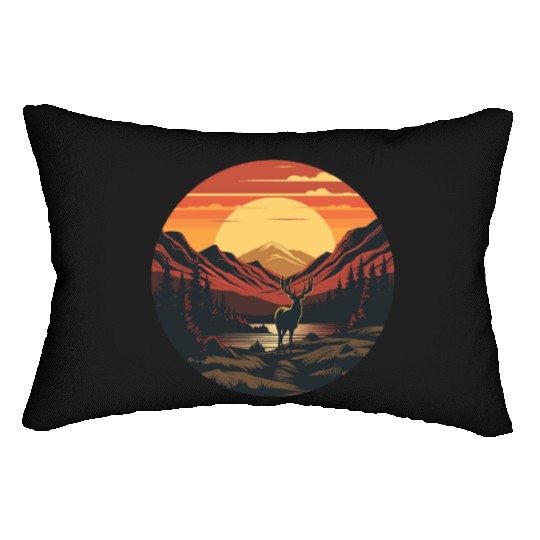 Sunset Wilderness Lumbar Pillows