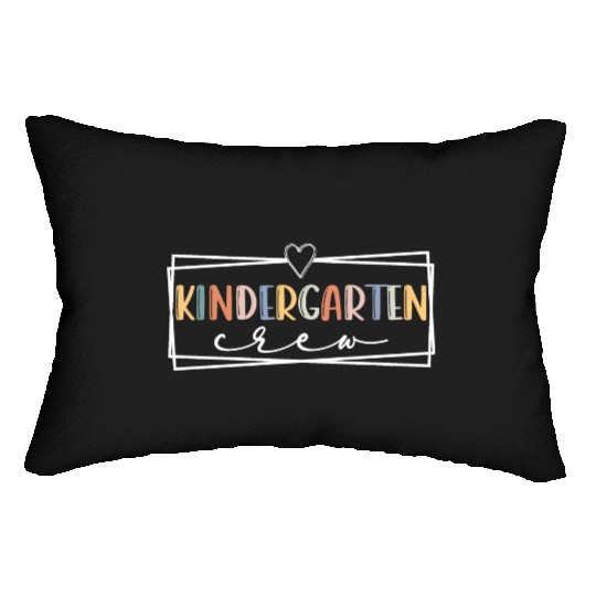 Kindergarten crew Kinder Teacher Team Kinder squad Lumbar Pillows