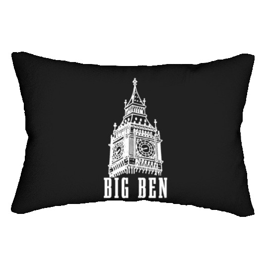 Big Ben London England UK Souvenir Gift Lumbar Pillows